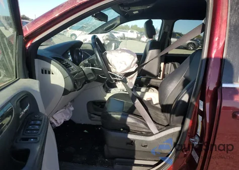 2017 Dodge Grand Caravan Sxt из США, поврежденный, VIN 2C4RDGCG2HR616698